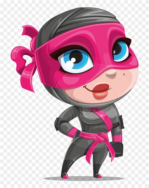 Clip Art Royalty Free Stock Girl At Getdrawings Com Ninja Girl Hd