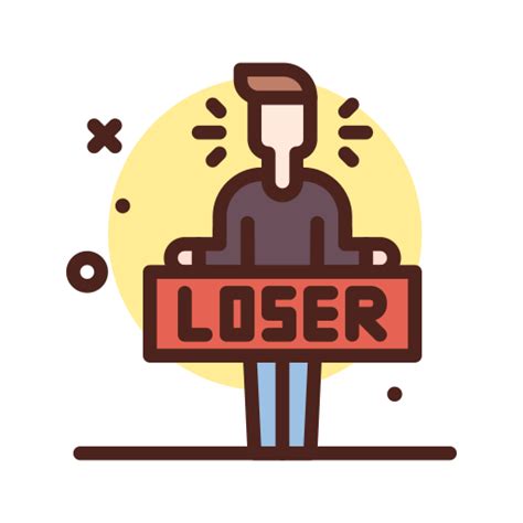 Loser Darius Dan Lineal Color Icon