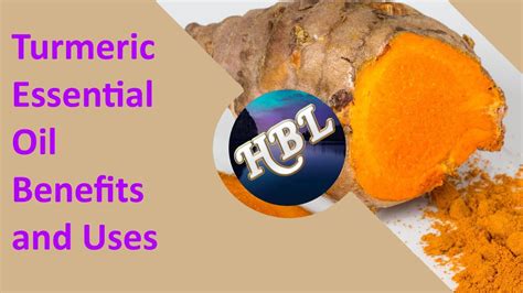Turmeric Essential Oil Benefits And Uses Youtube