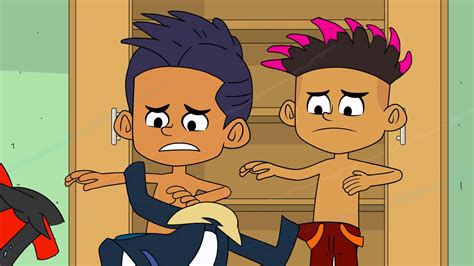 Shirtless Drawn Cartoon Babes Sammy Raj Gupta In Boxers