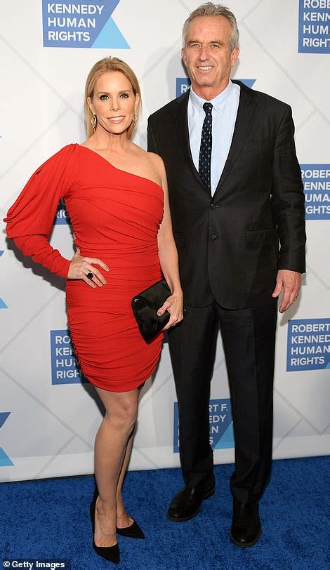 Cheryl Hines And Her Husband Robert F Kennedy Jr Attend Rfk Ripple Of Hope Awards Daily Mail