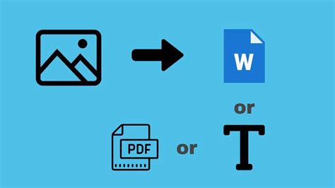 Convert Any Image To Editable Text Filejpeg Or  To Word Pdf