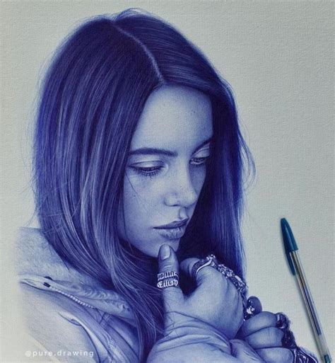 Artist Draws Insanely Realistic Portraits With Just A Ballpoint Pen