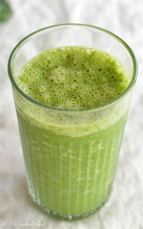 Maybe you would like to learn more about one of these? Green Smoothie Recipe - Grapefruit and Kale - WonkyWonderful