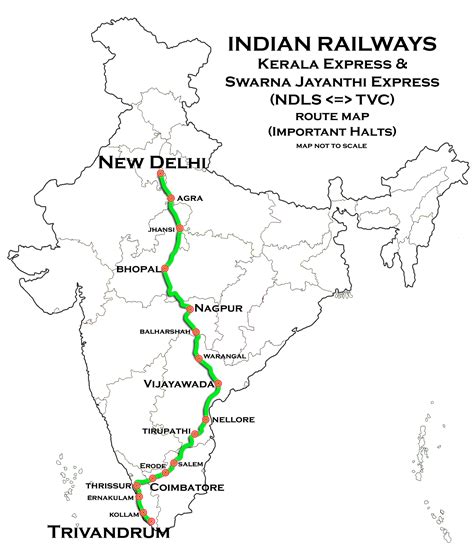 Filekerala Express And Swarnajayanthi Express Trivandrum New Delhi