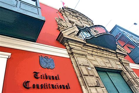 El Tribunal Constitucional Noticias Diario Oficial El Peruano