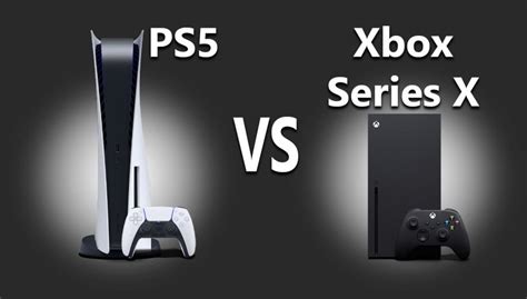 Xbox Series X Next To Ps5