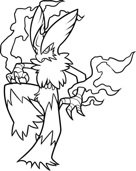 Mega Blaziken 1 Coloring Page Free Printable Coloring Pages For Kids