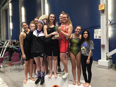 Patriot High School Girls Varsity Swim And Dive Winter 2017 2018 Photo