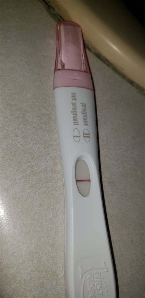 Faint Line First Response Pregnancy Test Babycenter