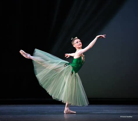 The Royal Ballets Anna Rose Osullivan In Balanchines Emeralds Photo By Emma Kauldharroh