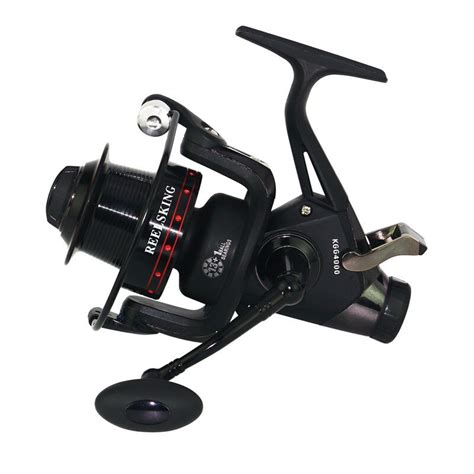 Double Drag Rear Spinning Fishing Reel Cnc Metal Handle Dual