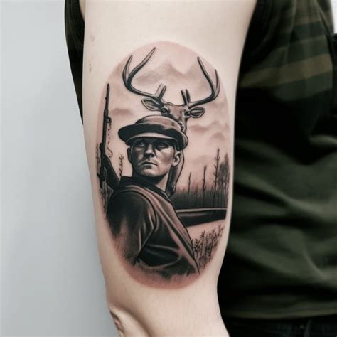 61 Deer Hunting Tattoo Ideas For Men