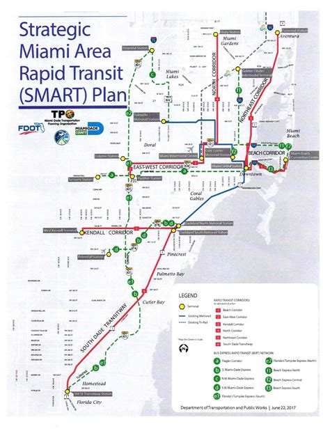 Tri Rail Map Miami Airport