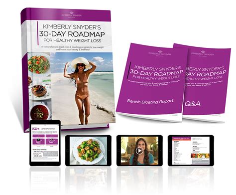 Kimberly Snyders 30 Day Roadmap To Healthy Weight Loss Solluna
