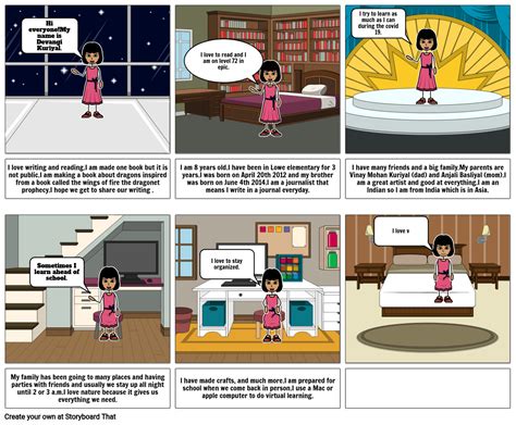 All About Me Storyboard By B515cea8