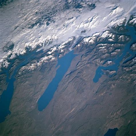 Maps Of Satellite Image Photo Of Lakes Viedma San Martin Argentino