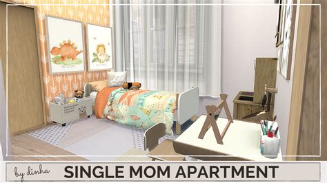 Single Mom Apartment Download Tour Cc Creators The Sims 4 Dinha