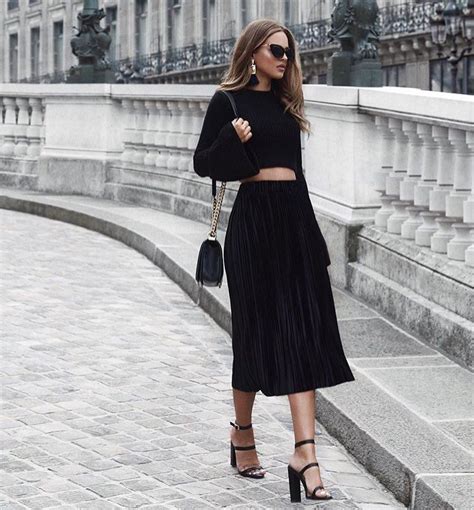 long black skirt outfit dresses images 2022