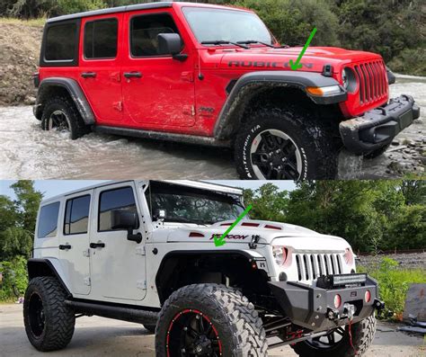 Highline Fenders Vs Standard Fenders Page 3 2018 Jeep Wrangler