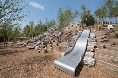 These Cool Playground Slides Will Open With The Hills On Governors