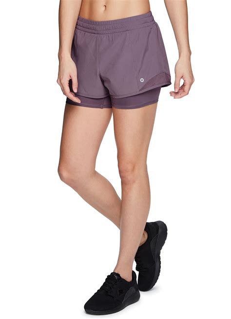 RBX RBX Active Women S Workout Running Shorts With Attached Bike