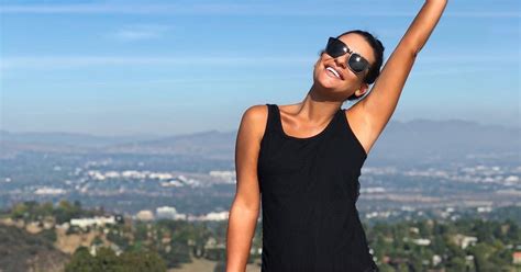 Lea Michele Gets B12 Vitamin Shot Popsugar Fitness