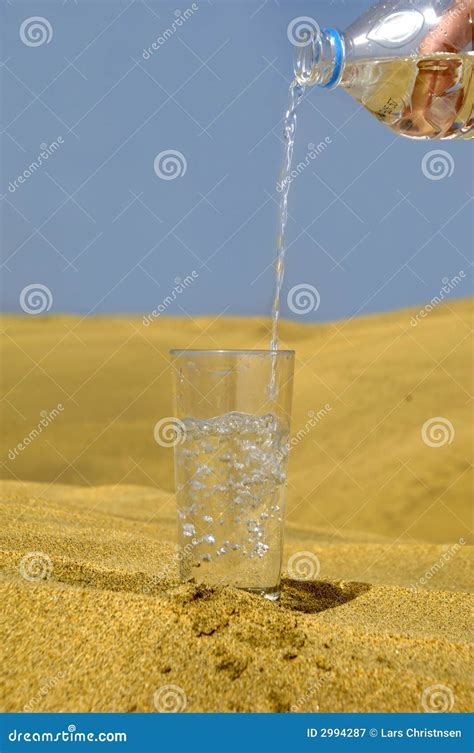 Fresh Water And Desert Stock Image Image Of Mineral Canaria 2994287