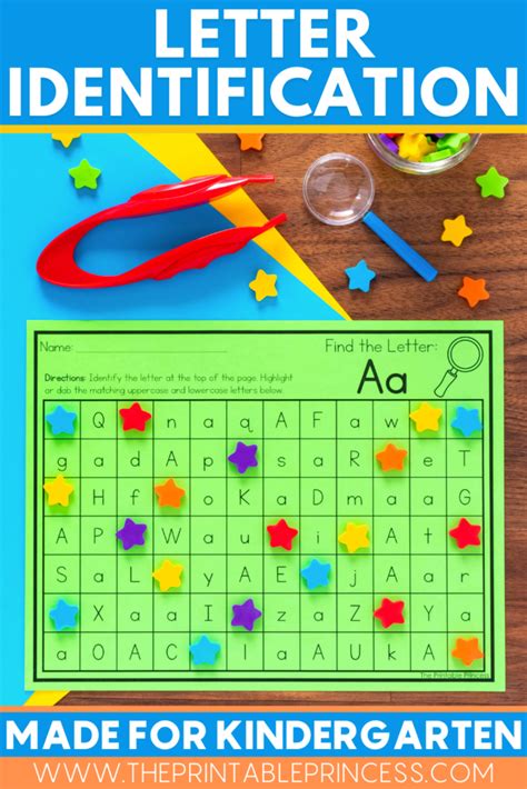 11 Easy Letter Recognition Centers For Kindergarten Letter