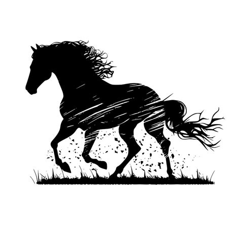 Horse Galloping Svg File For Cricut Silhouette And Laser Machines