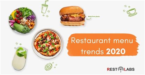 Restaurant Menu Trends 2020