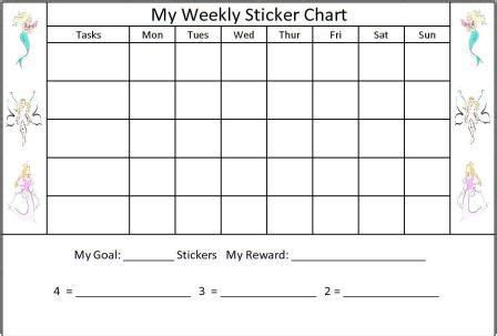 Sticker Charts Fillable Printable Pdf Forms Handypdf Off