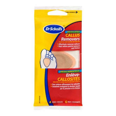 Dr Scholls Zino Medicated Callus Remover Pads 6s London Drugs
