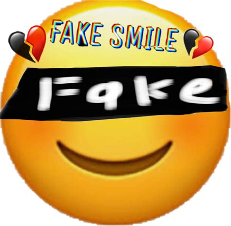 Freetoedit Fake Smile Sticker By Caesibib5vqs4p42mzh