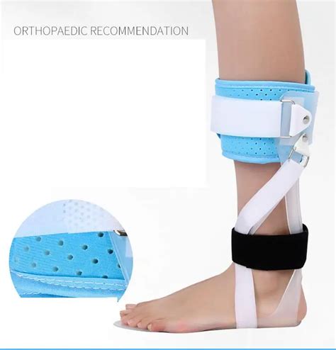 Ankle Foot Drop Afo Brace Orthosis Splint Leaf Spring Recovery Equipment Injection Molded Left