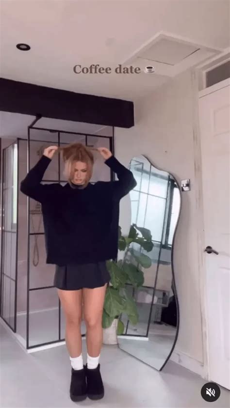 In The Stunning Photos Maisie Smith Shows Off Her Bum In A Tiny Black