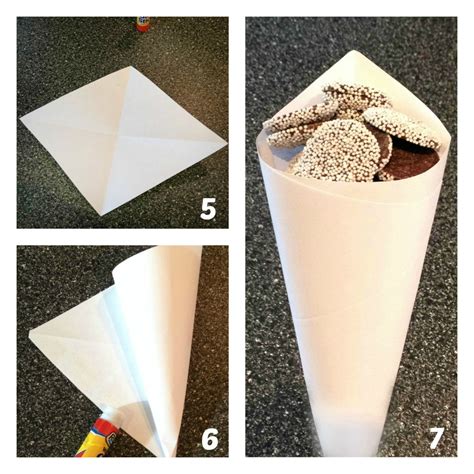 How To Make A Paper Treat Cone Frugal Upstate