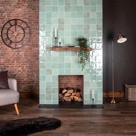 Rustic Masonry Classic Red Brick Effect Tiles Walls And Floors