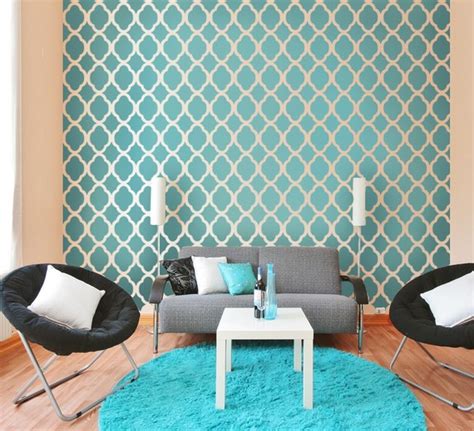 17 Diy Moroccan Design Patterns Images Moroccan Stencil Wall Pattern
