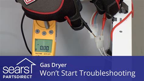 Dryer Wont Start Troubleshooting Gas Dryer Problems Youtube