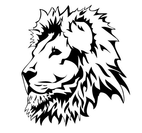 Lions Cliparts Animal Stencil Lion Stencil Lion Clipart