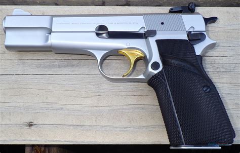 Browning Hi Power 9mm Satin Nickel For Sale At