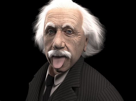 Albert Einstein 3d Model By Squir