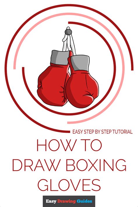 How To Draw Boxing Gloves Really Easy Drawing Tutorial Easy