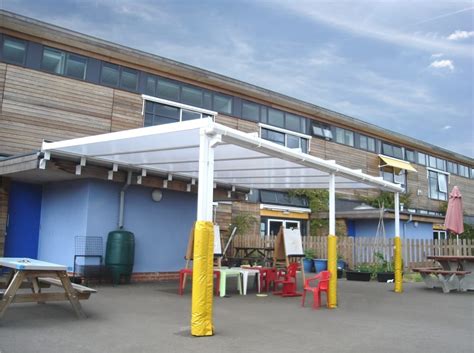 Upland Primary School Bexleyheath 2nd Wall Mounted Canopy Able