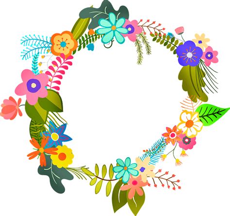 Flower Wreath Clipart Free Download Transparent Png Creazilla