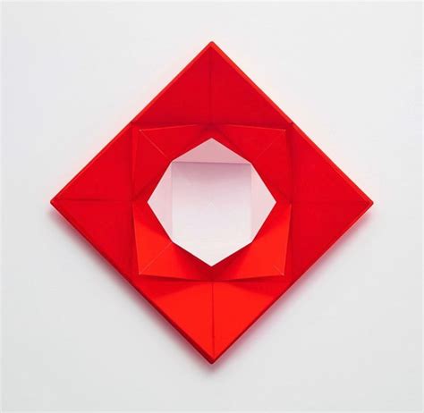 Origami Inspired Optical Illusion Oil Paintings By Momo Yoshino