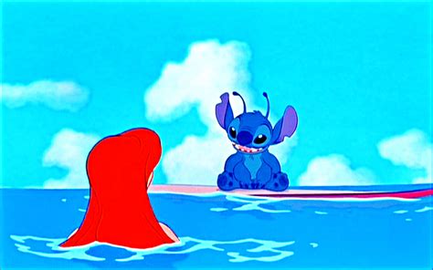 Princess Ariel & Stitch - Walt Disney Characters Photo (25852624) - Fanpop