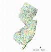 NJ Zip Code Map