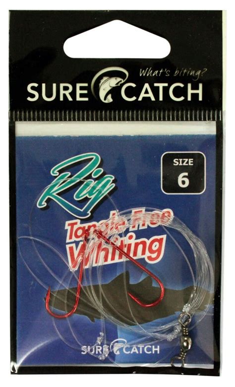 Surecatch Size 6 Tangle Free Whiting Rig With Chemically Sharpened